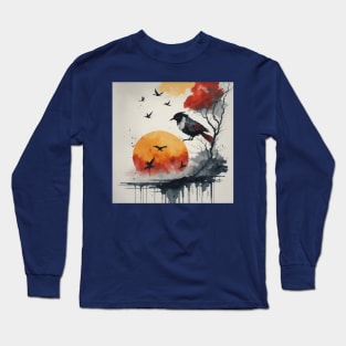 Birds in the morning Long Sleeve T-Shirt